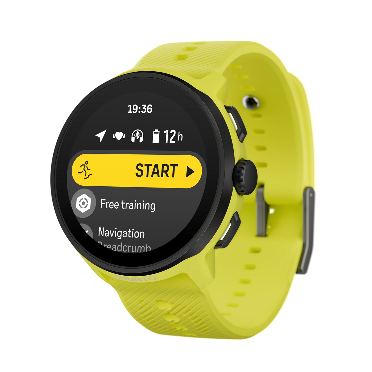 Suunto Run Watch with Silicone Strap