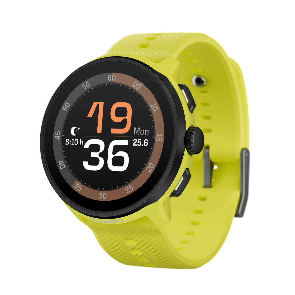 Suunto Run Watch with Silicone Strap