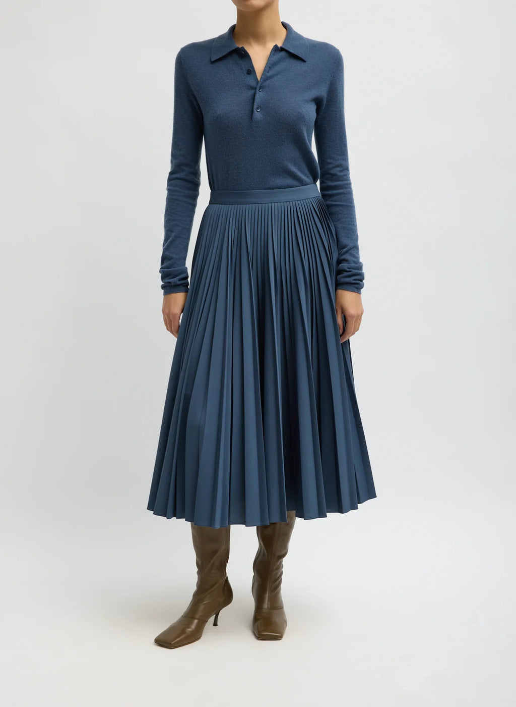 Tibi Pleating Sunray Skirt
