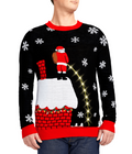 Men's Leaky Roof Light Up Ugly Christmas Sweater