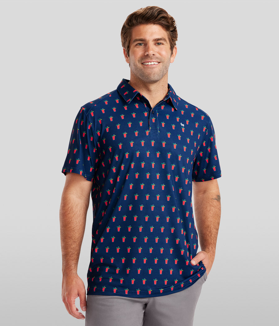 Men's Bloody Mary Polo Shirt