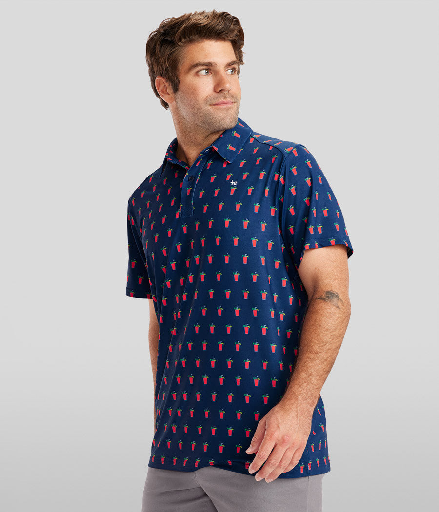 Men's Bloody Mary Polo Shirt