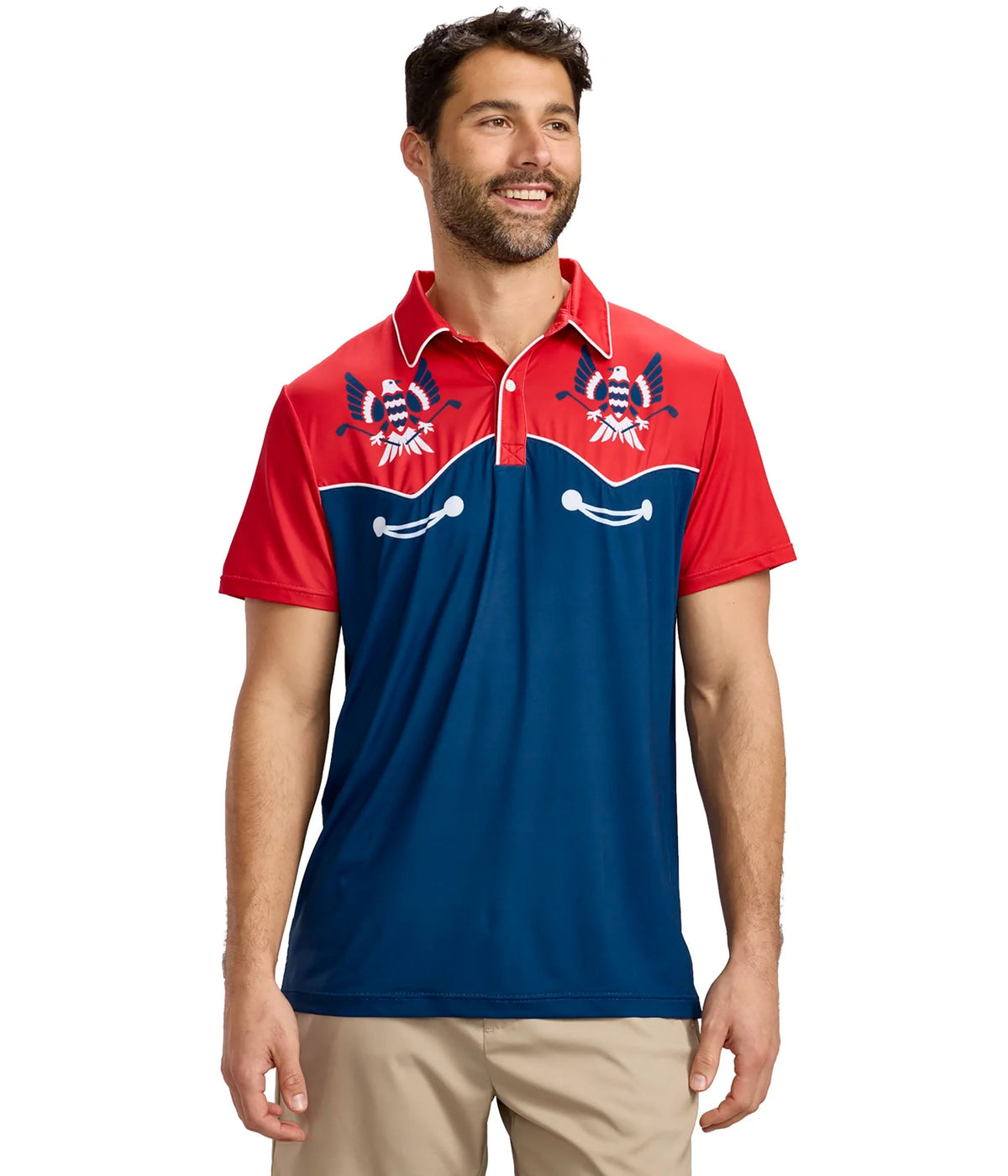 Men's Freedom Flies Golf Polo