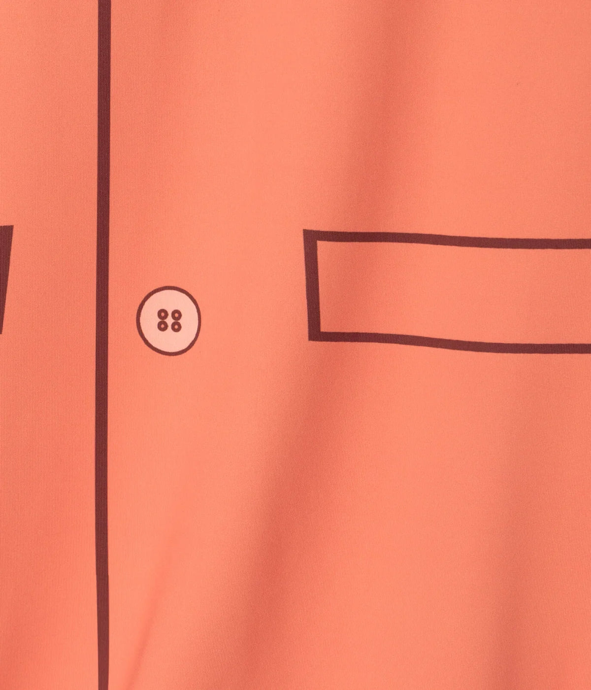 Men's Dumb Orange Tuxedo Golf Polo