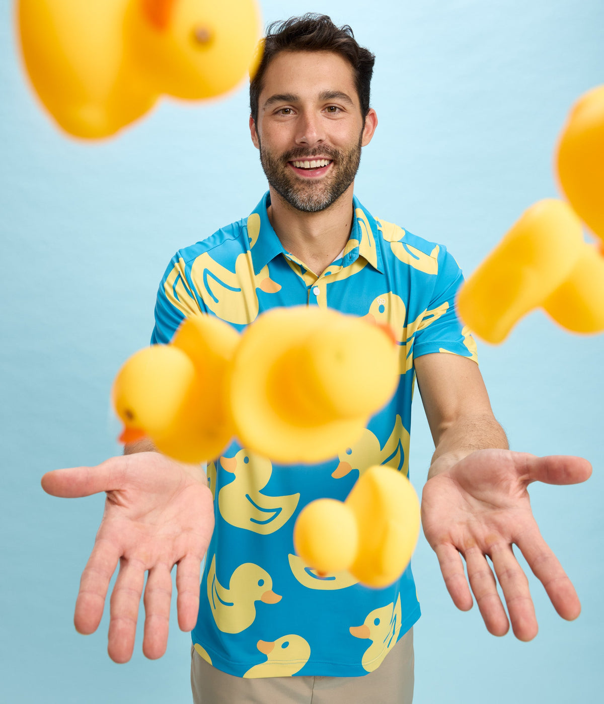 Men's Duckin' Around Golf Polo