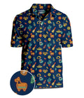 Men's Neon Fiesta Golf Polo