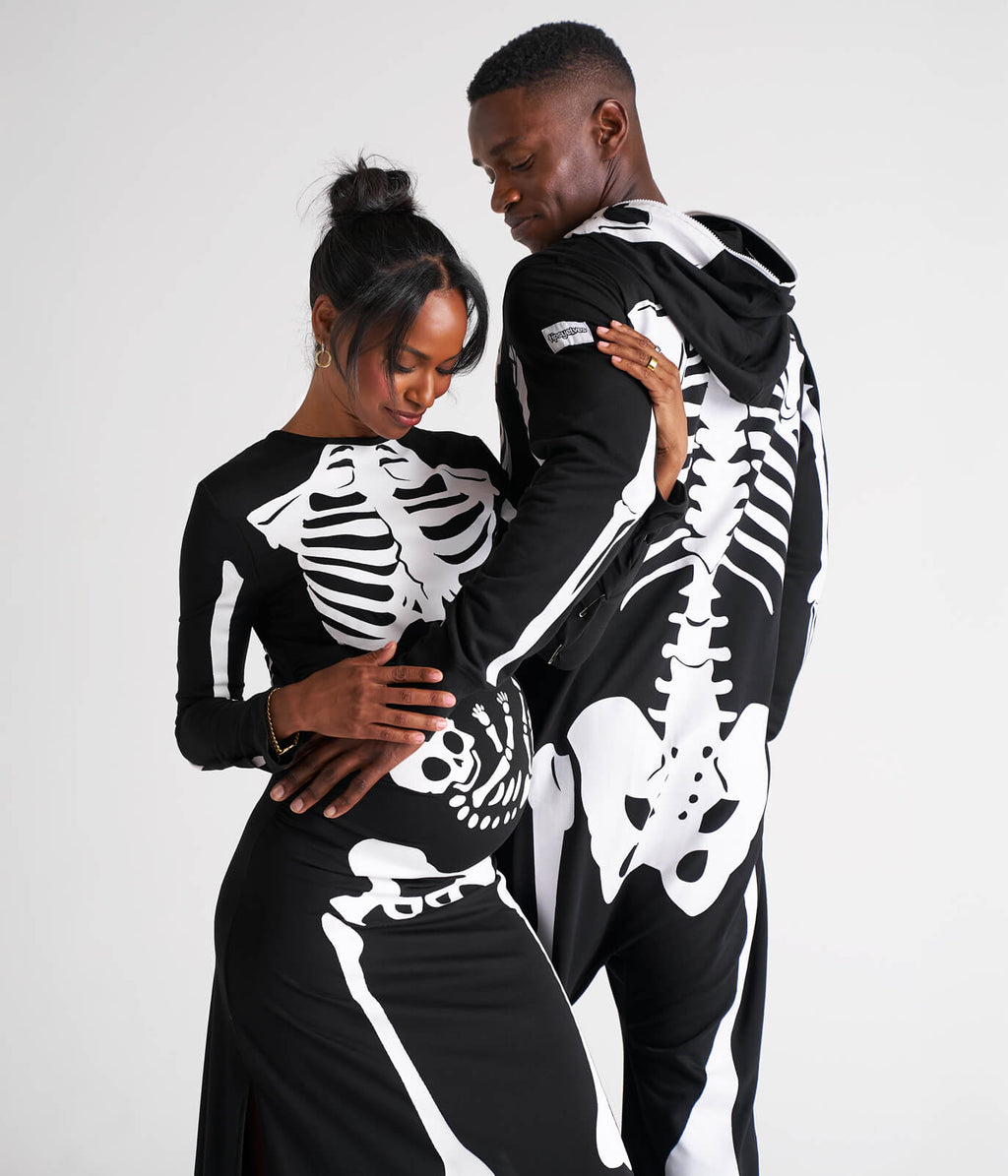 Maternity Skeleton Couples Costumes