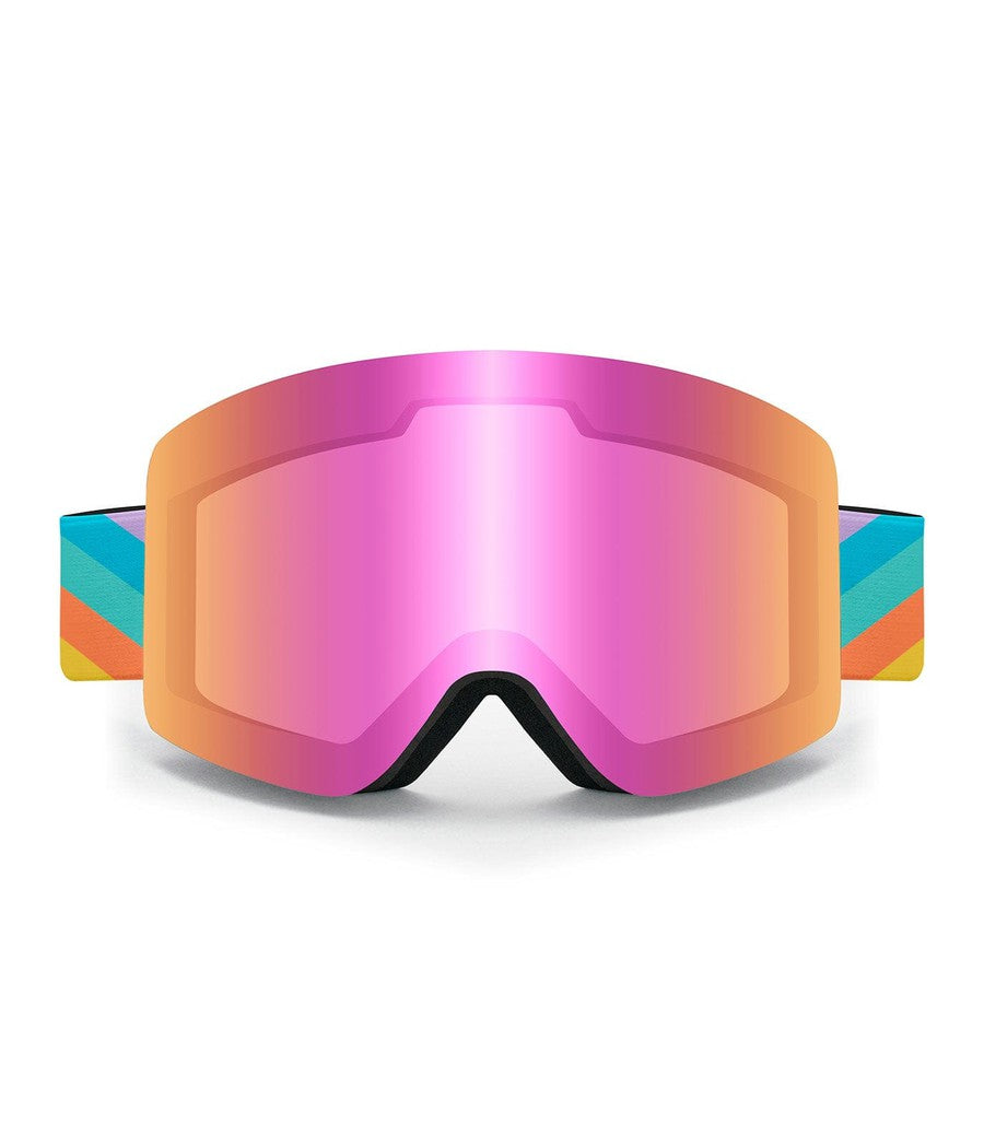 Retro Rainbow APRES Snow Goggles