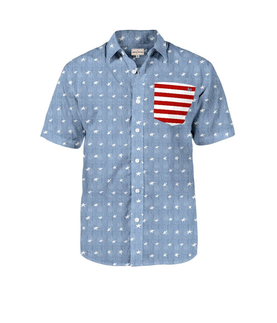 Men's American Pride Button Down Shirt
