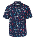 Men's Lights and Liberty Button Down Shirt