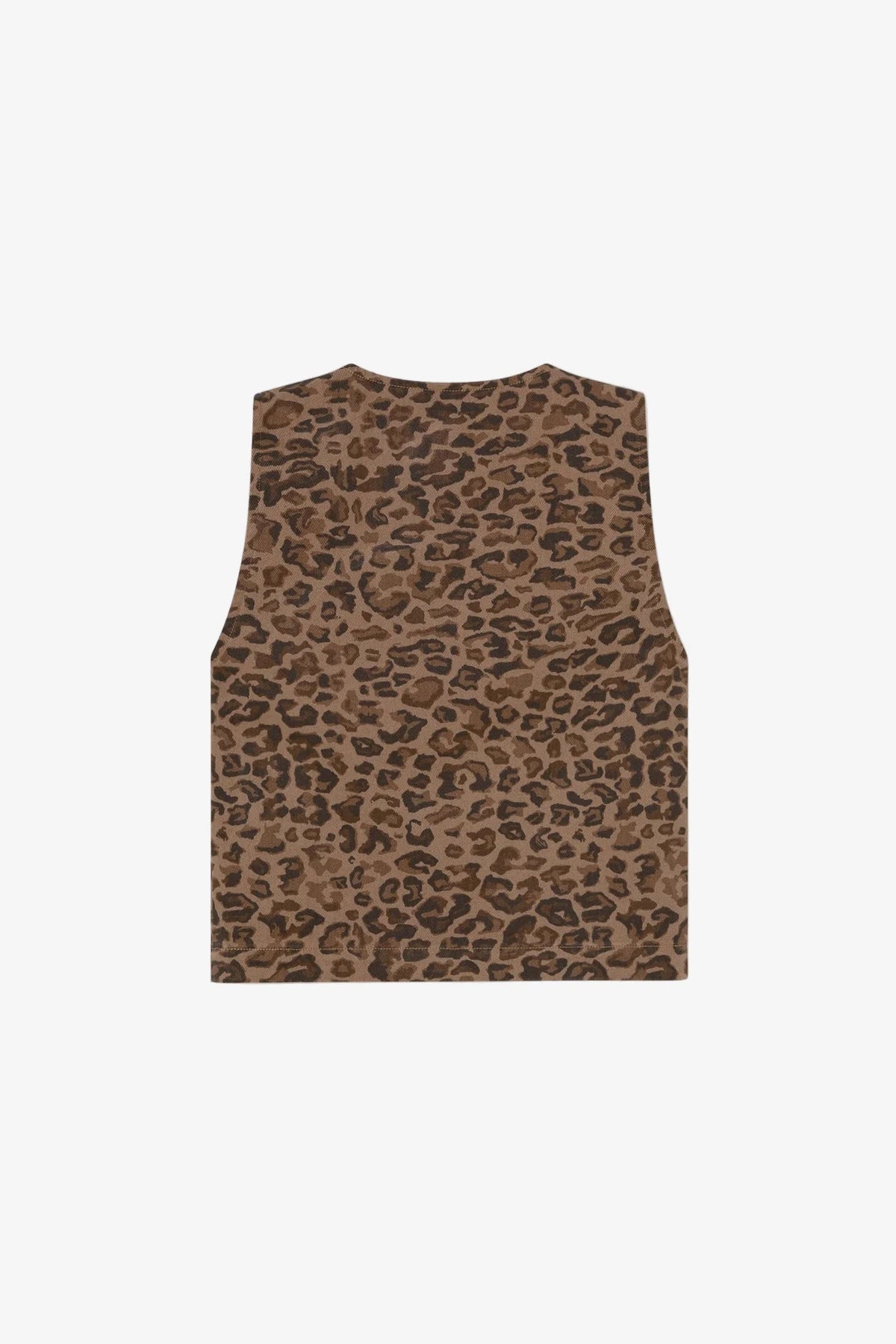 The Tiny Big Sister Animal Print Vest