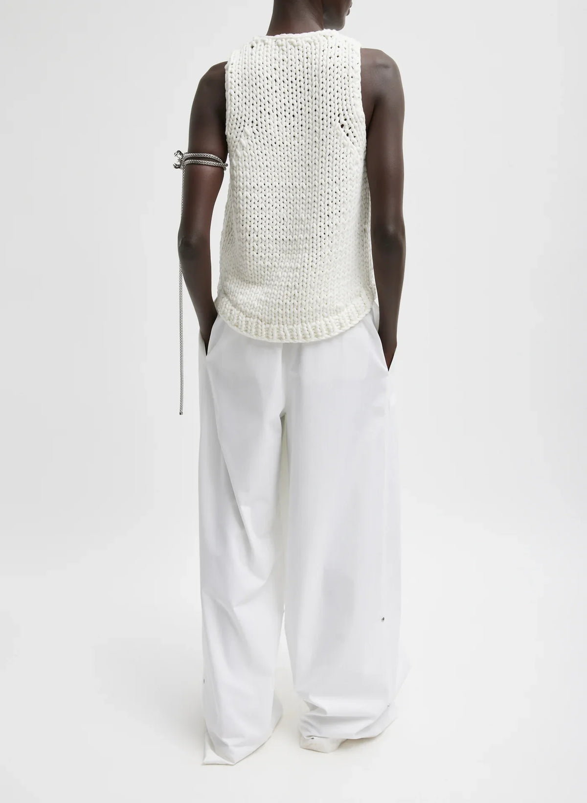 Tibi Deluxe Tube Yarn Sweater Tank