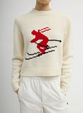 Tibi Ski Shrunken Sweater