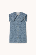 The Tiny Big Sister Lace Denim Dress