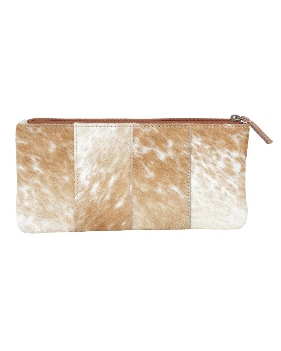 Flames Hair-On Leather Wallet by Myra Bag