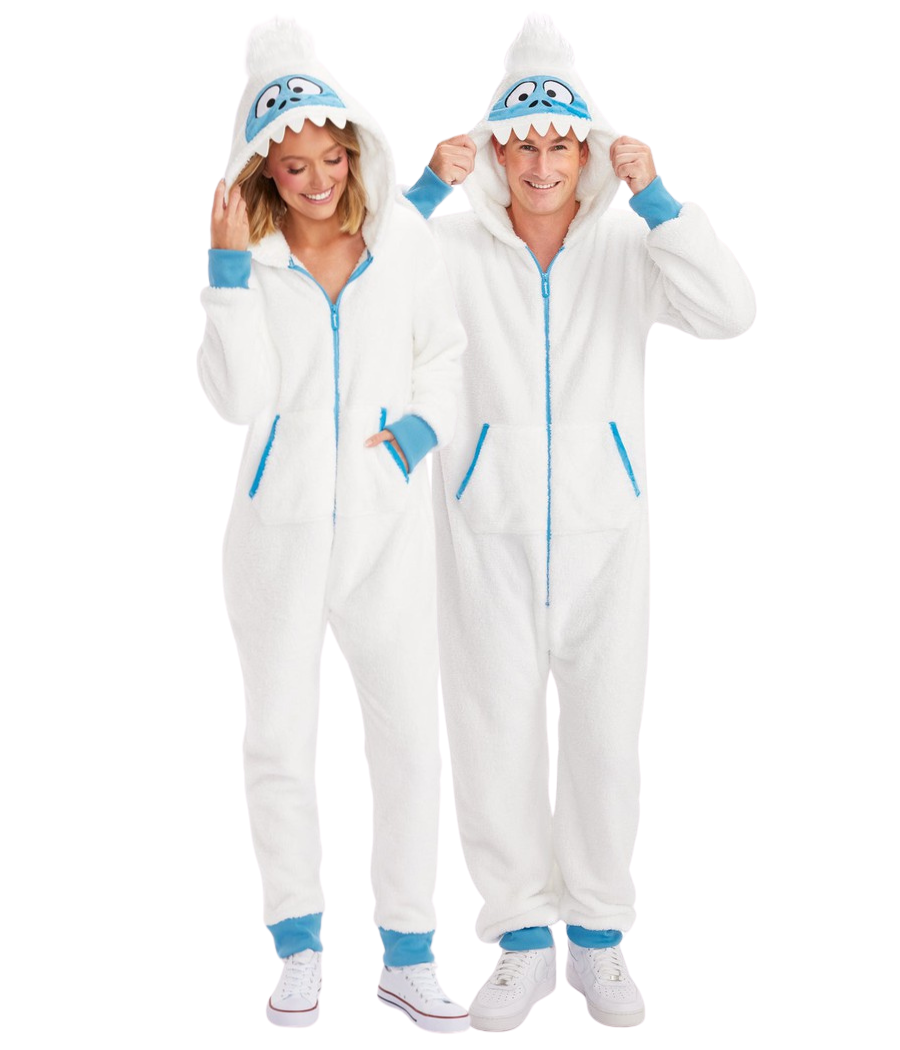 Matching Bumble Sherpa Couples Jumpsuits