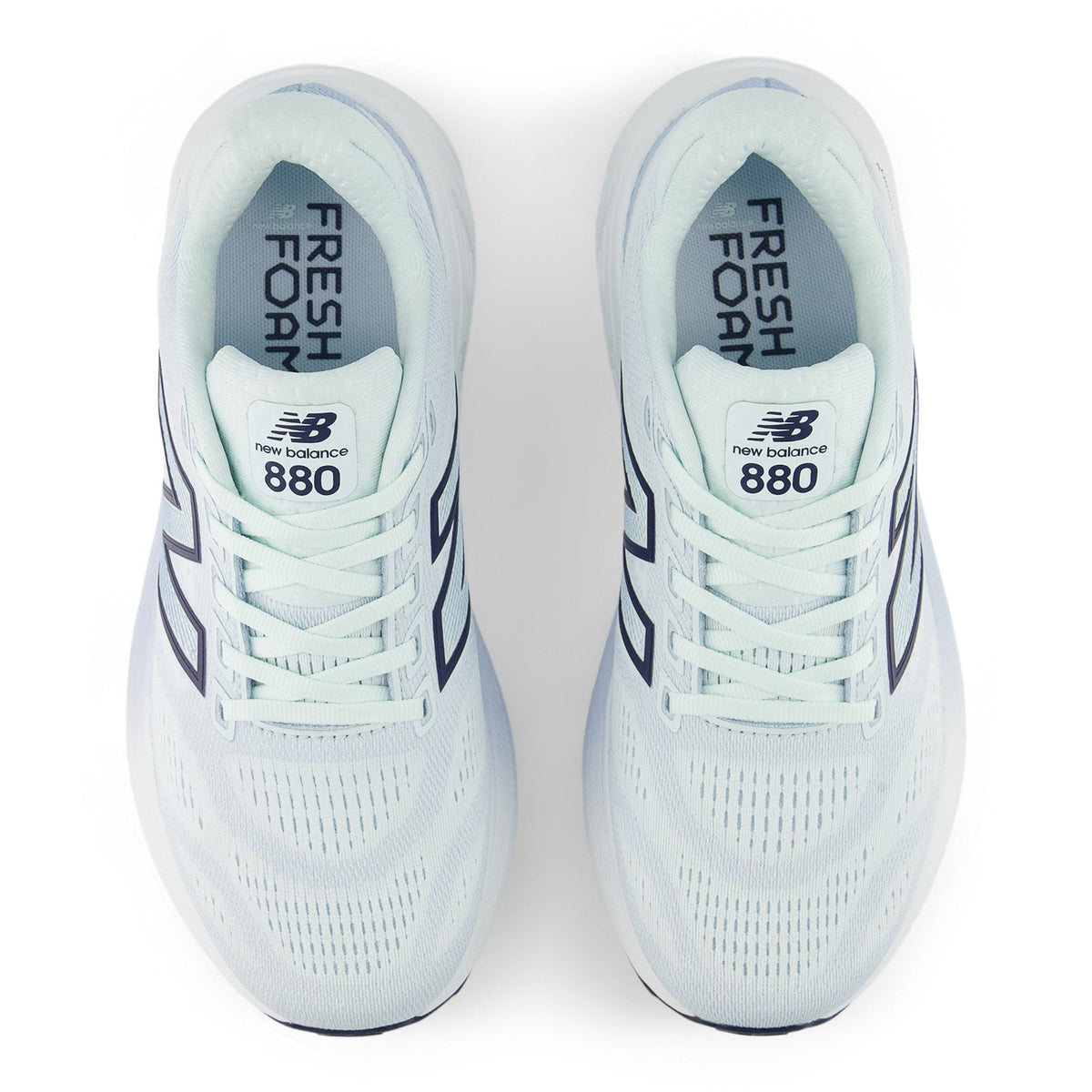 New Balance Women's Fresh Foam X 880v15 in Glint Blue with NB Navy