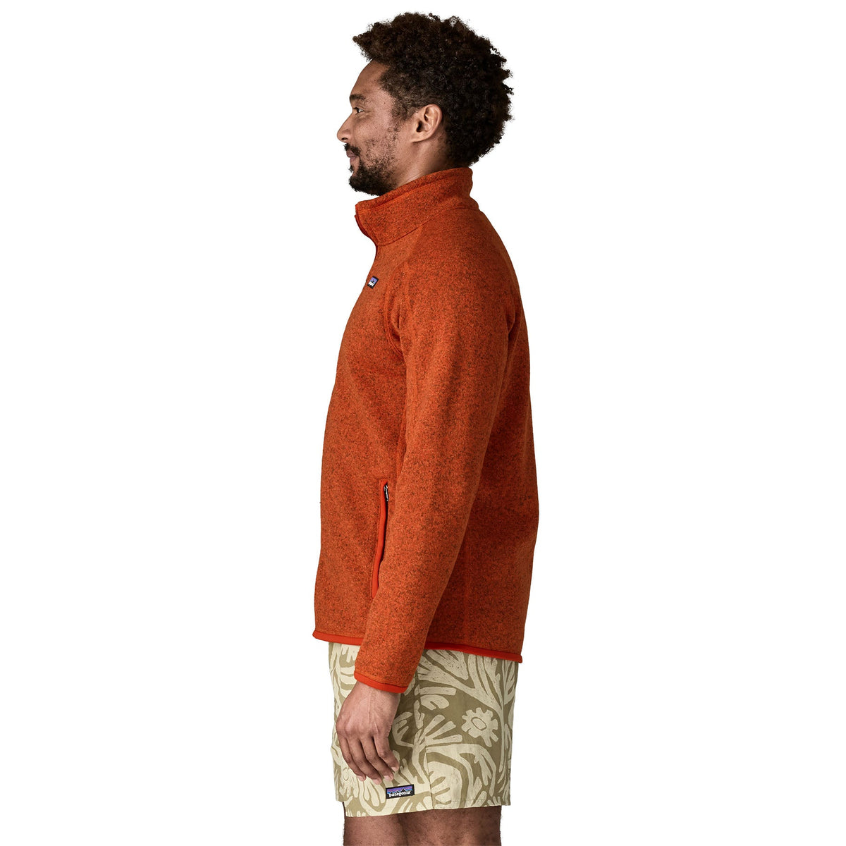 Patagonia Men's Better Sweater® Fleece Jacket in Coral Orange