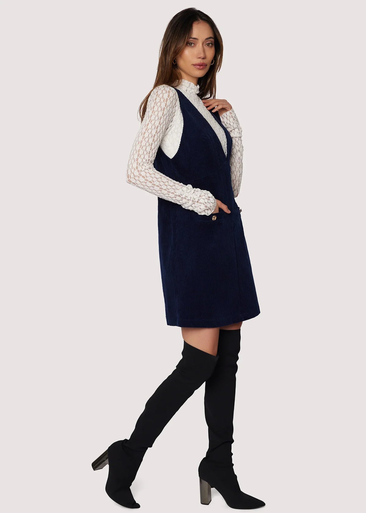 Lost + Wander Twilight Allure Mini Dress