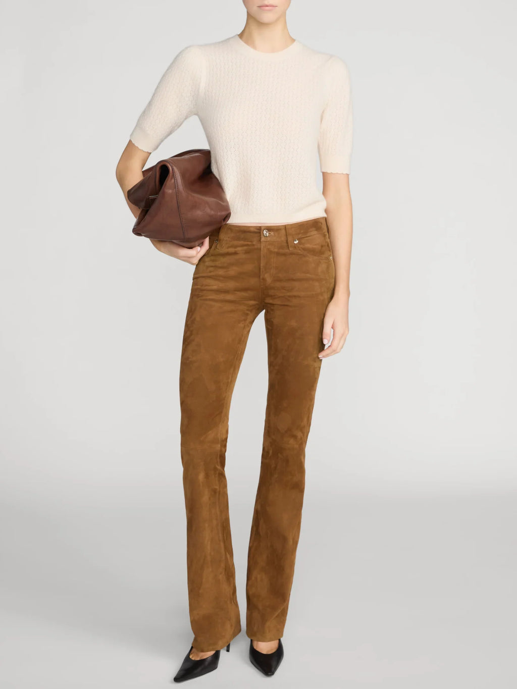 Frame Honeycomb Sweater