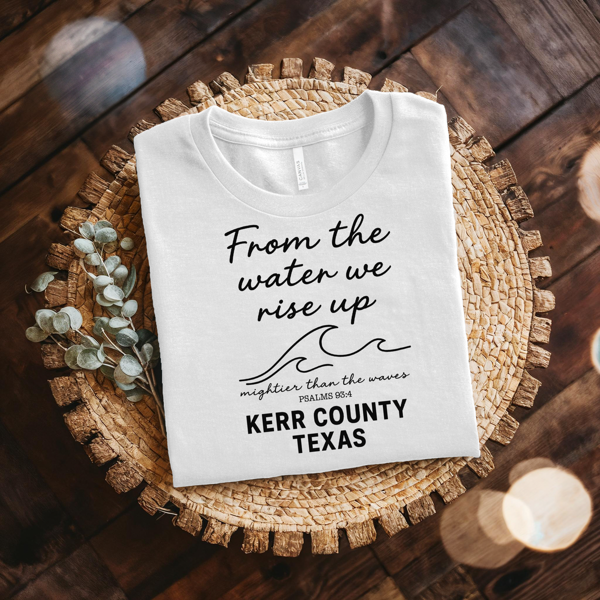 Retro Texas Strong God Bless Texas Print Sweatshirt
