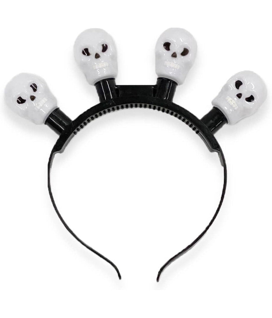 Light Up Skeleton Headband