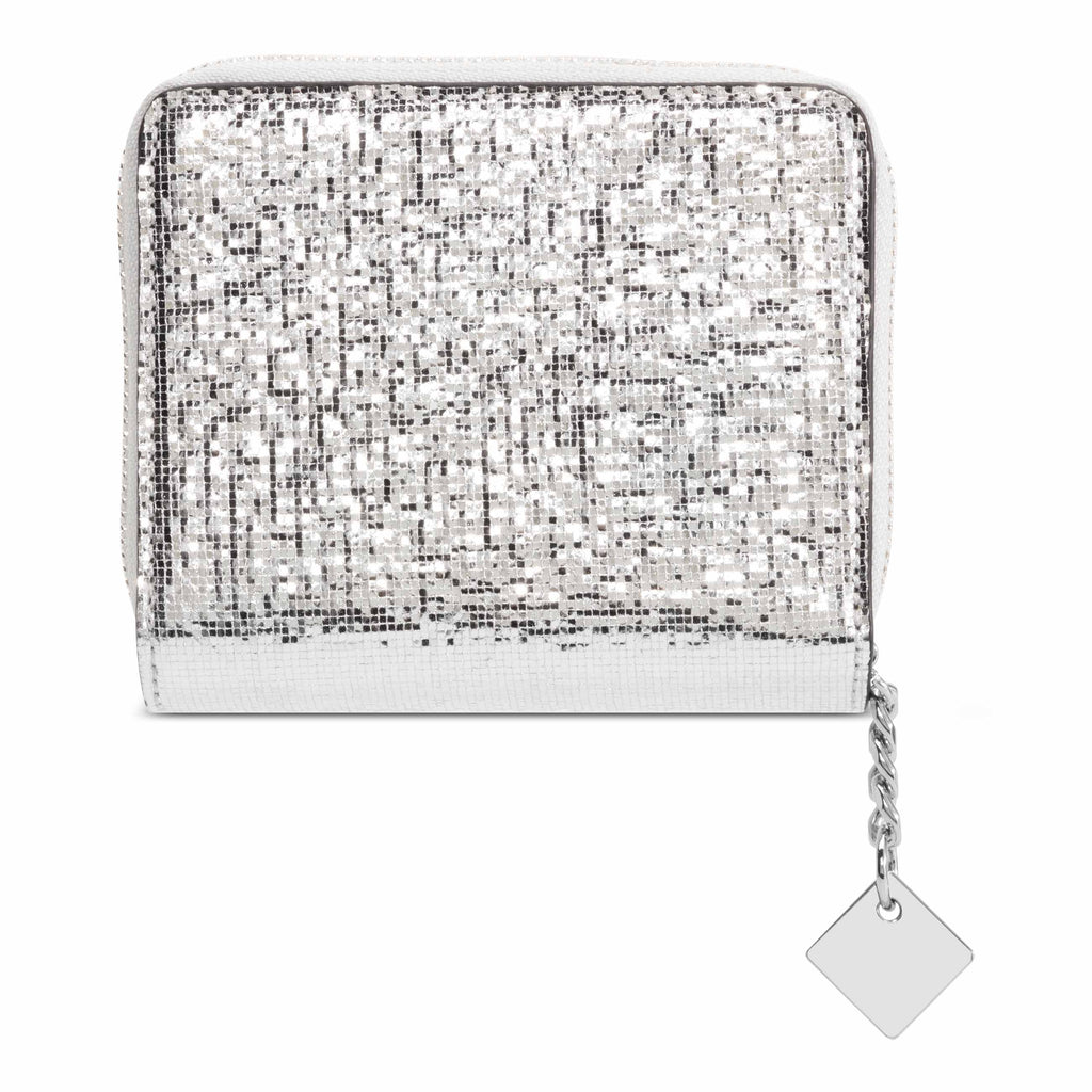 Kristina Zip Around Wallet With Adornment