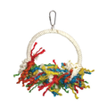 A & E Cages Happy Beaks Rope Preening Bird Swing, Large