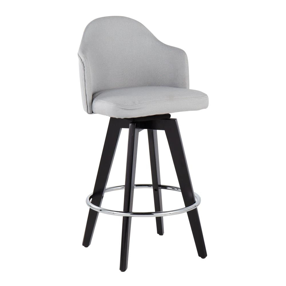 Modern Fabric Counter Stools