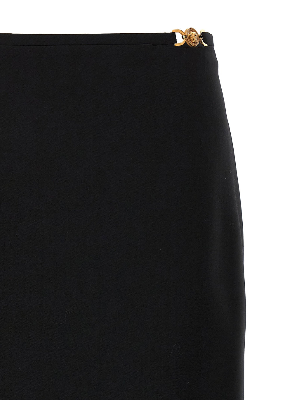 Versace Virgin Wool Midi Women's Skirt