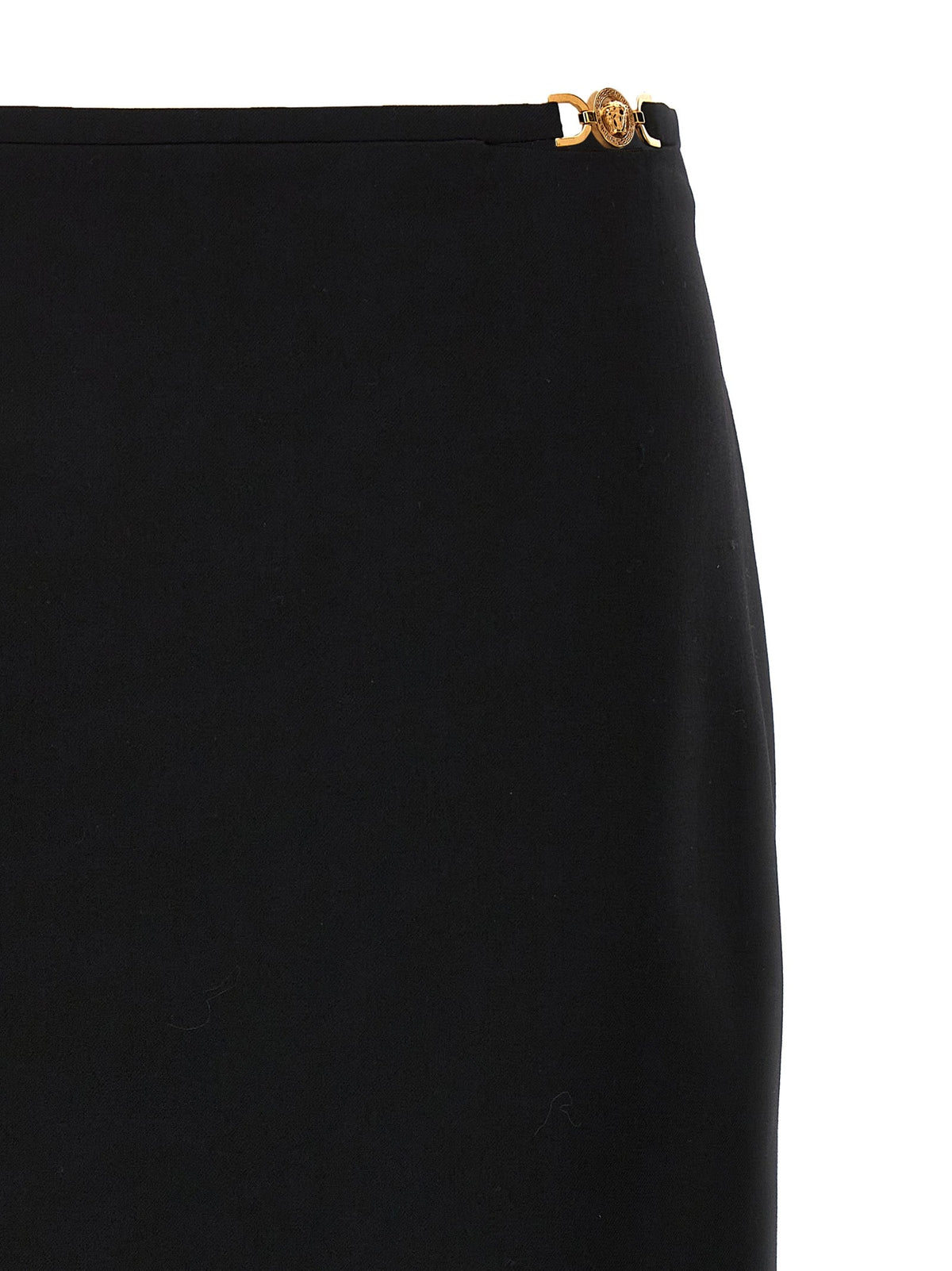 Versace Virgin Wool Midi Women's Skirt
