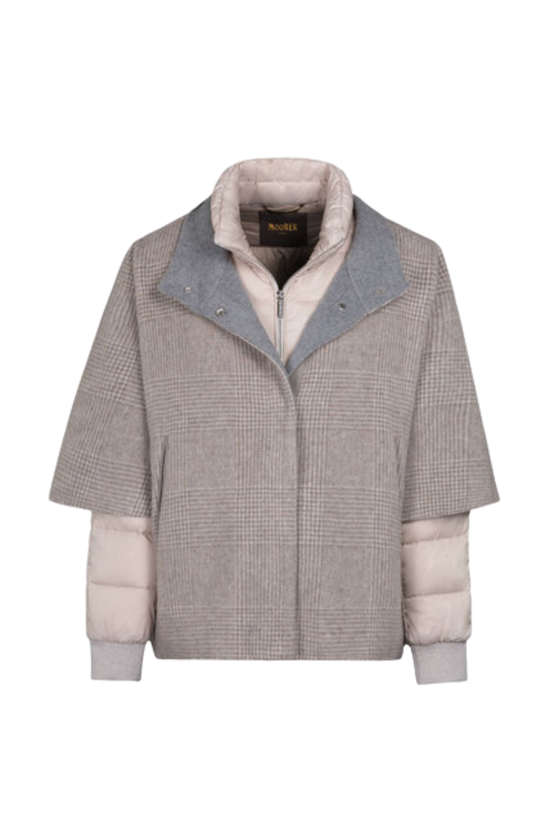 Moorer Resia-Dga Jacket Stone