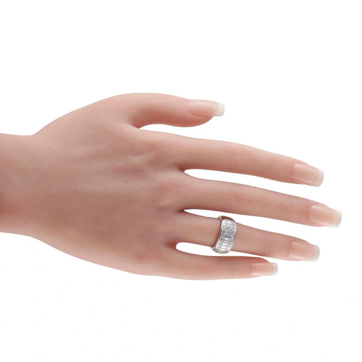 LB Exclusive 18K White Gold 1.90ct Diamond Ring MF01-080426