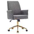 Ergonomic Mid-Back Desk Chair with Lumbar Support