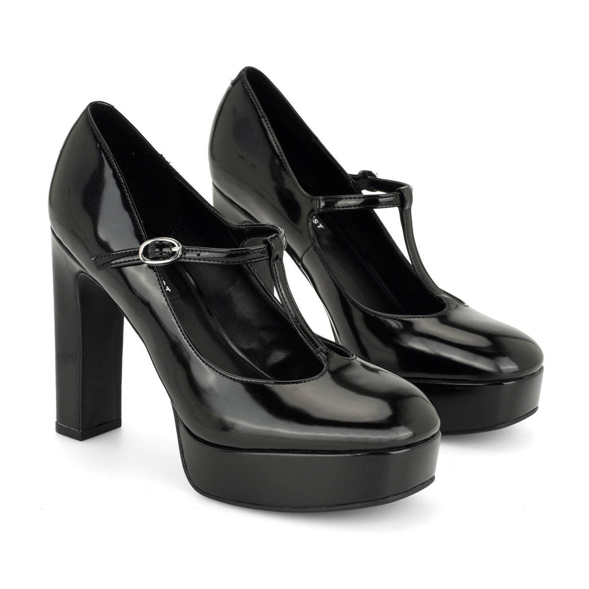 Daphni T-Strap Platform Pumps