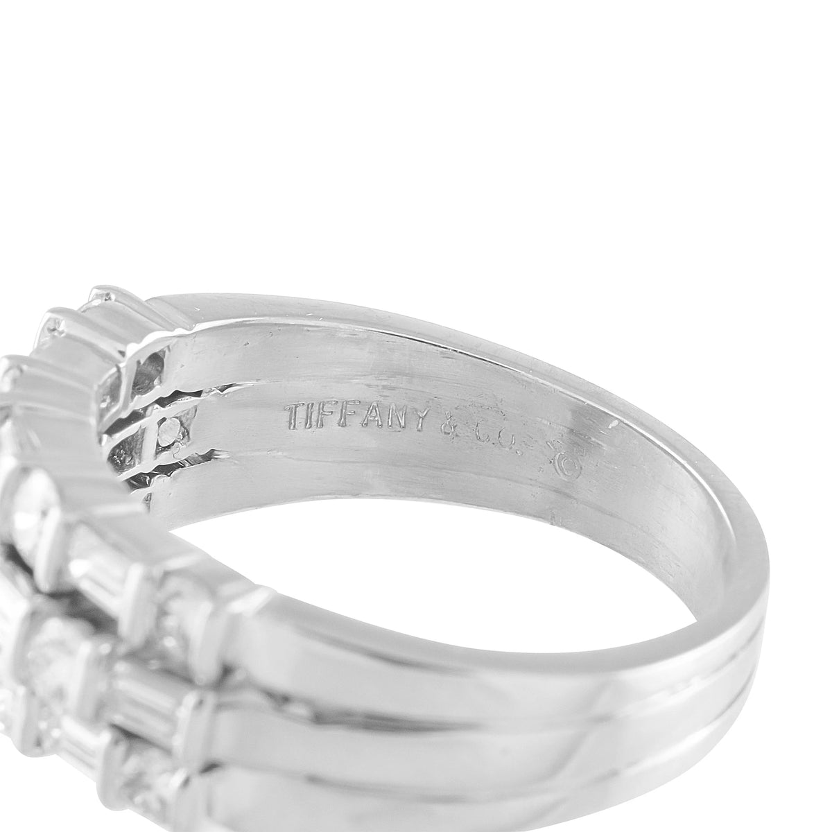 Tiffany & Co. Platinum 1.60ct Diamond Ring TI16-090426