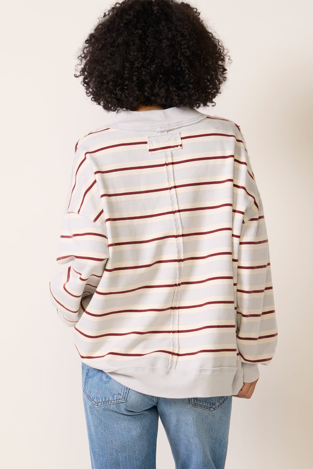 Women's Palm Springs Striped Sweatshirt