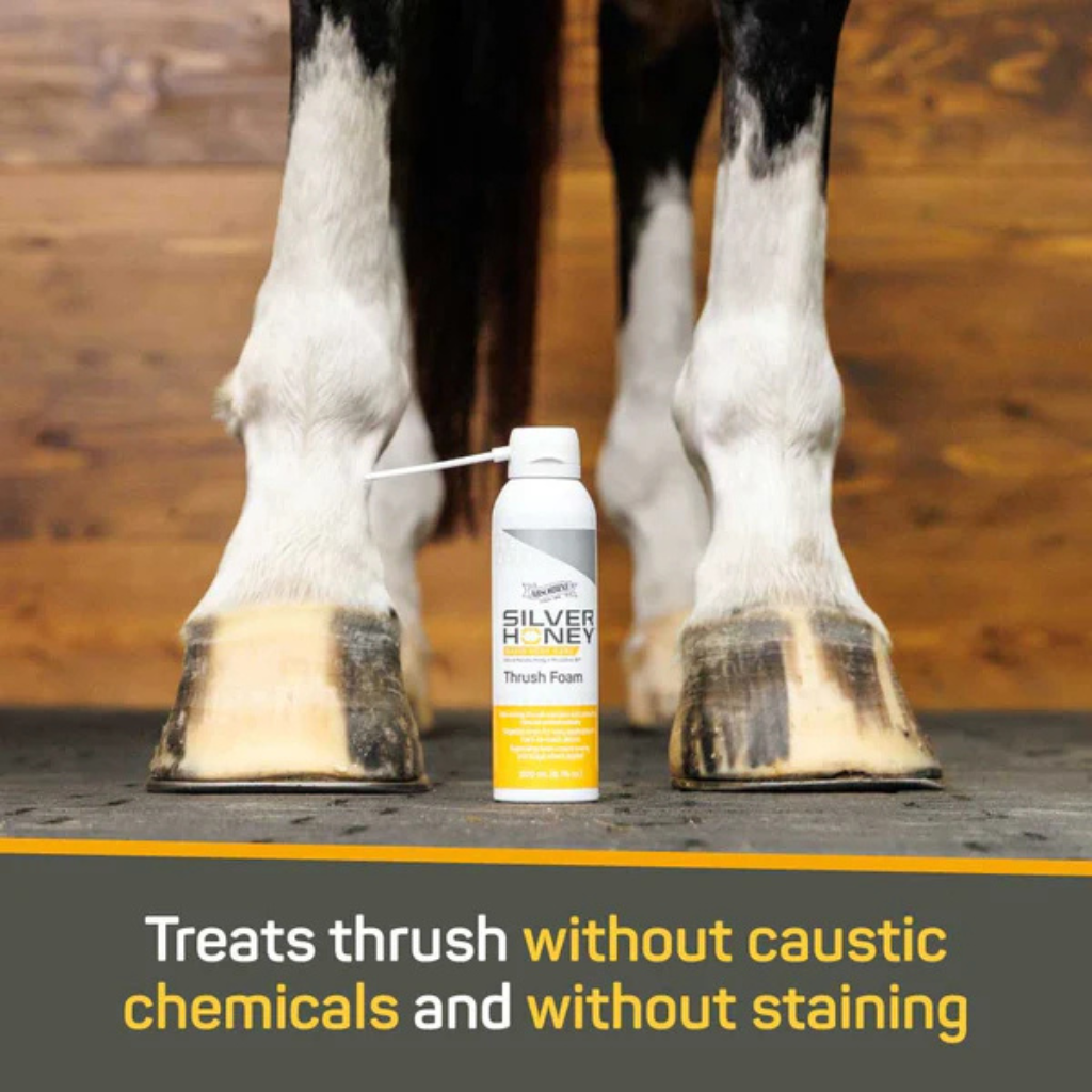 Absorbine Silver Honey Rapid Hoof Care Thrush Foam (200 ml)