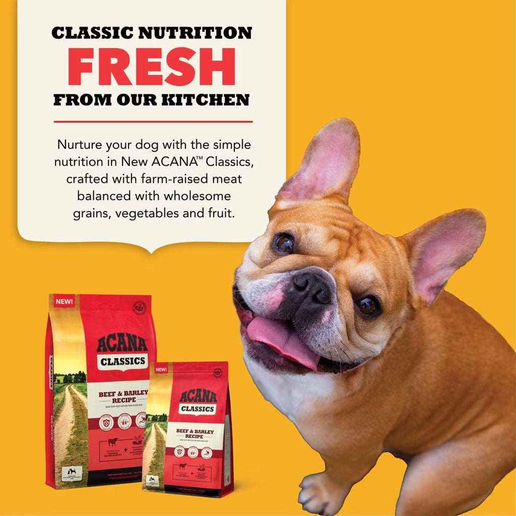 ACANA Classics Beef & Barley Dry Dog Food