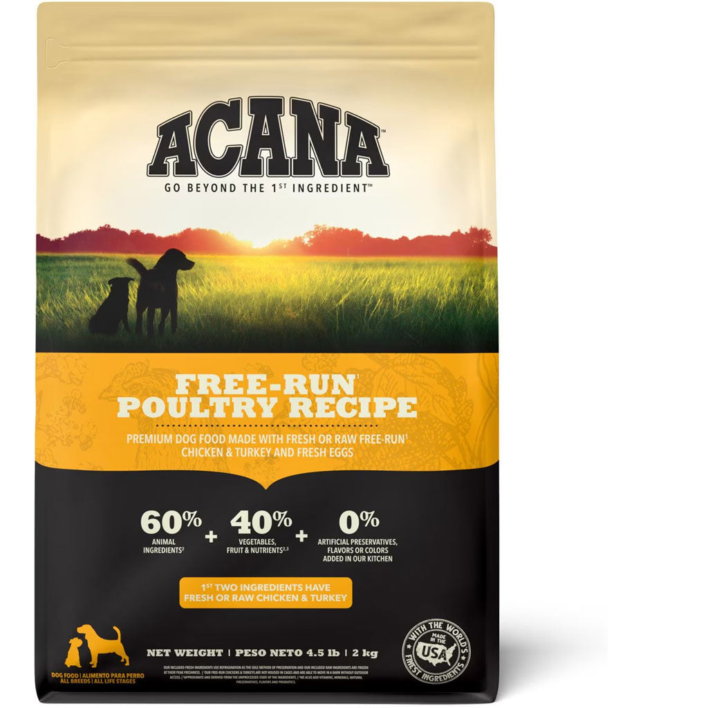 ACANA Free Run Poultry Grain-Free Dry Dog Food