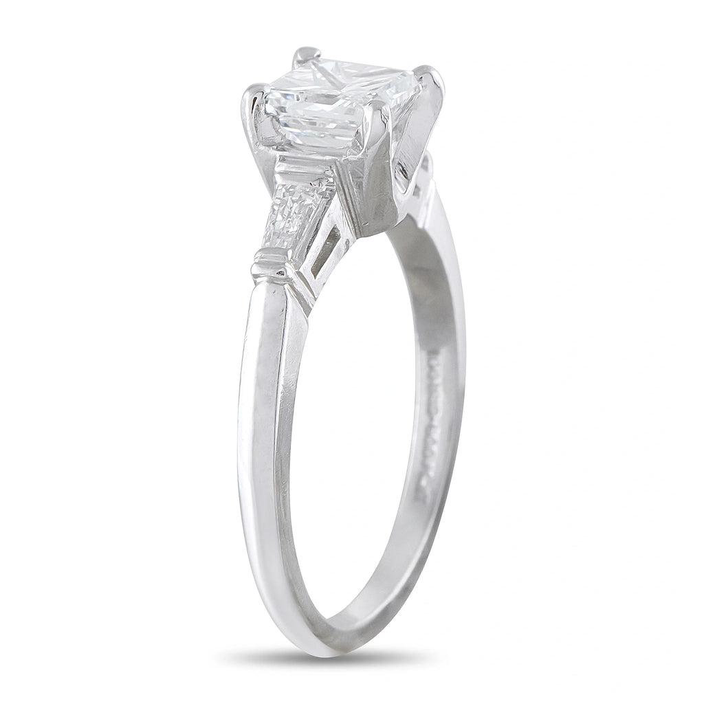 LB Exclusive Platinum 1.17ct Diamond Ring MF08-082026