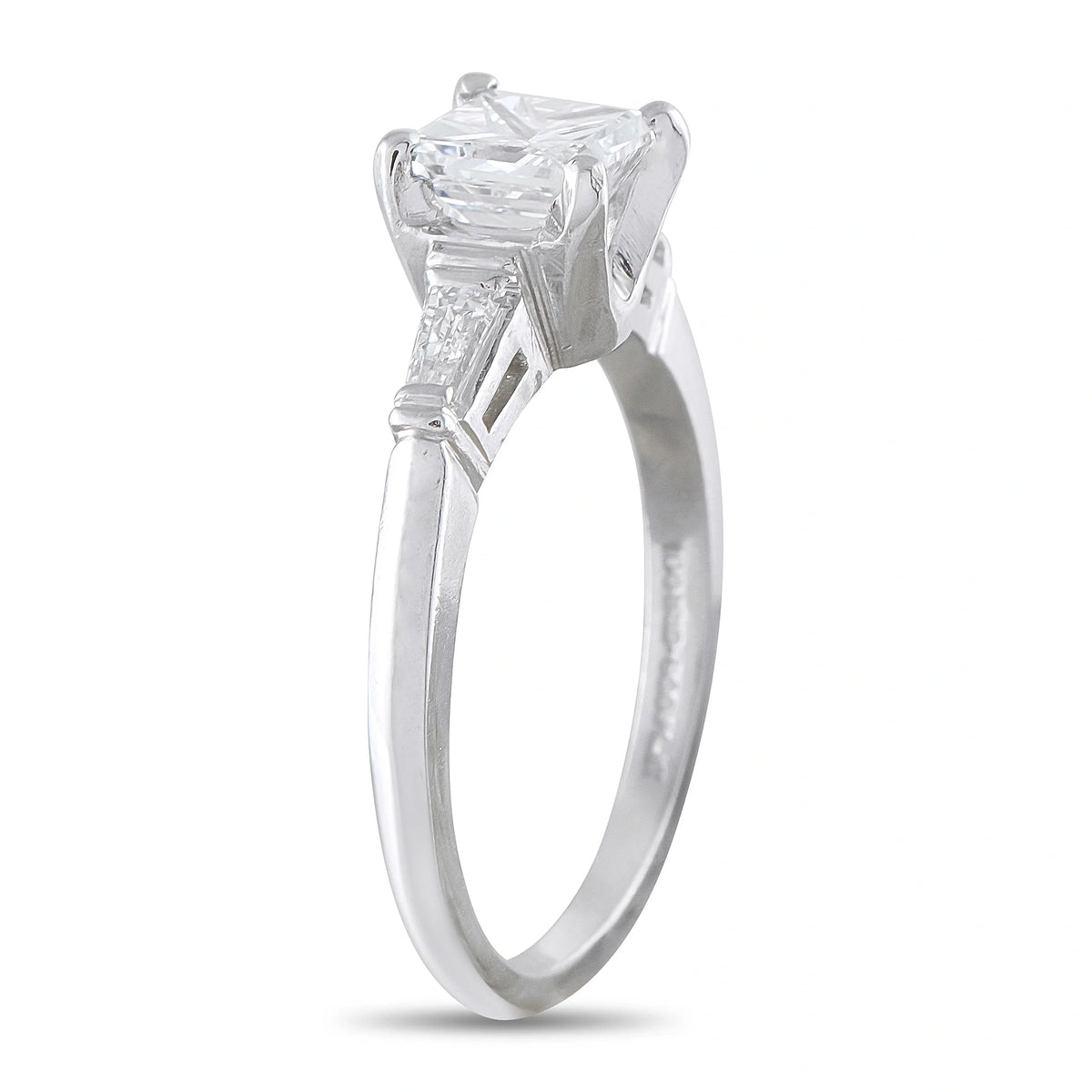 LB Exclusive Platinum 1.17ct Diamond Ring MF08-082026