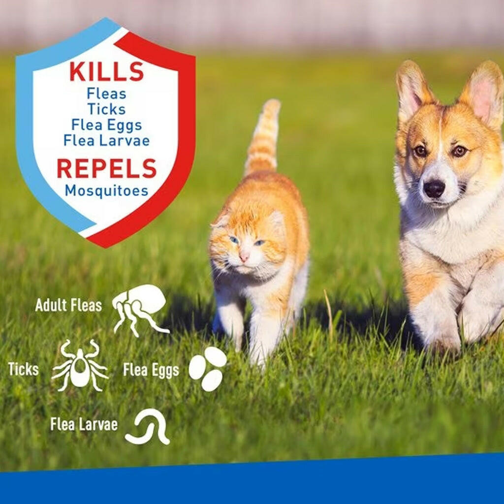 Adams Plus Flea and Tick Spray For Dogs & Cats