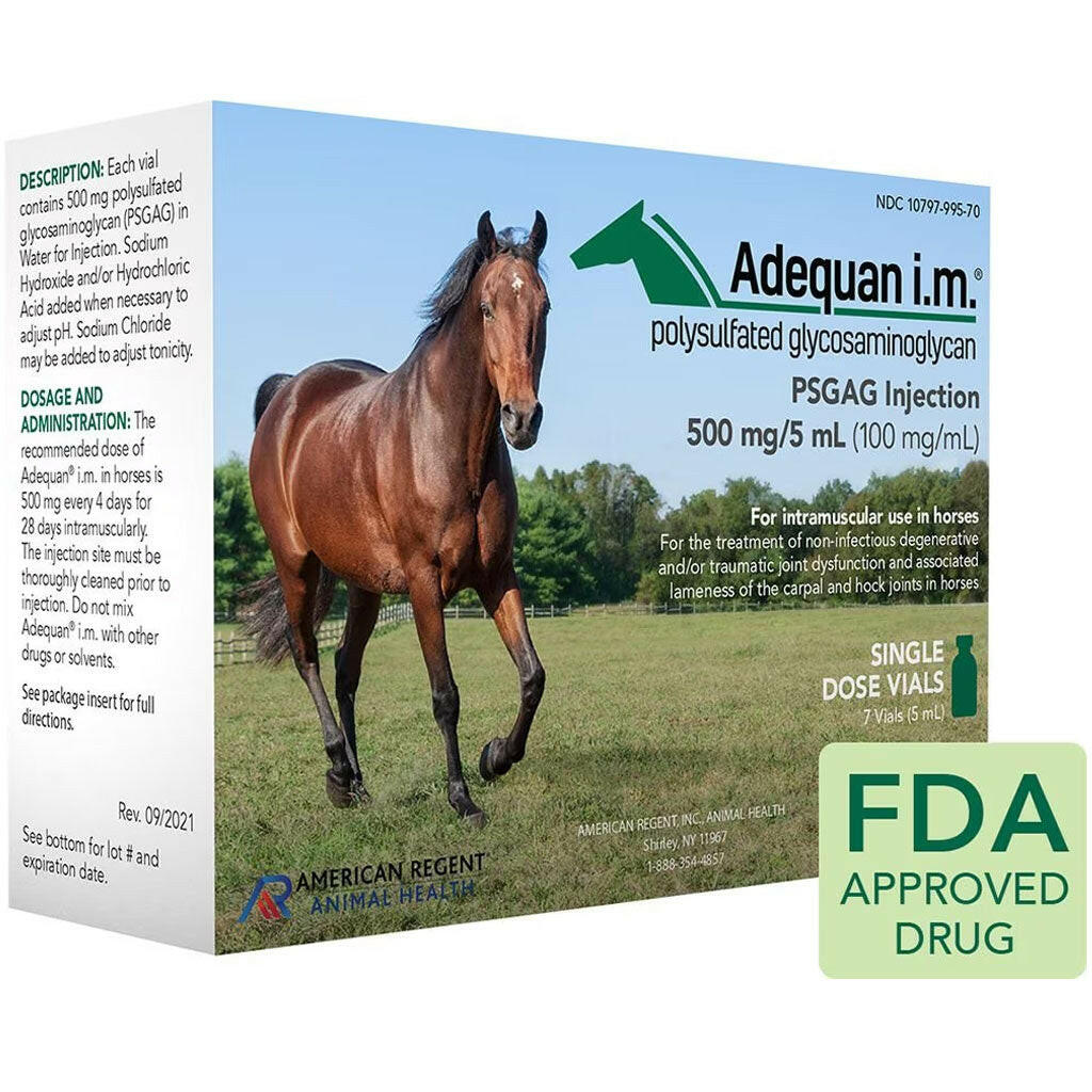 Adequan Equine Injectable for Horses 100mg/mL