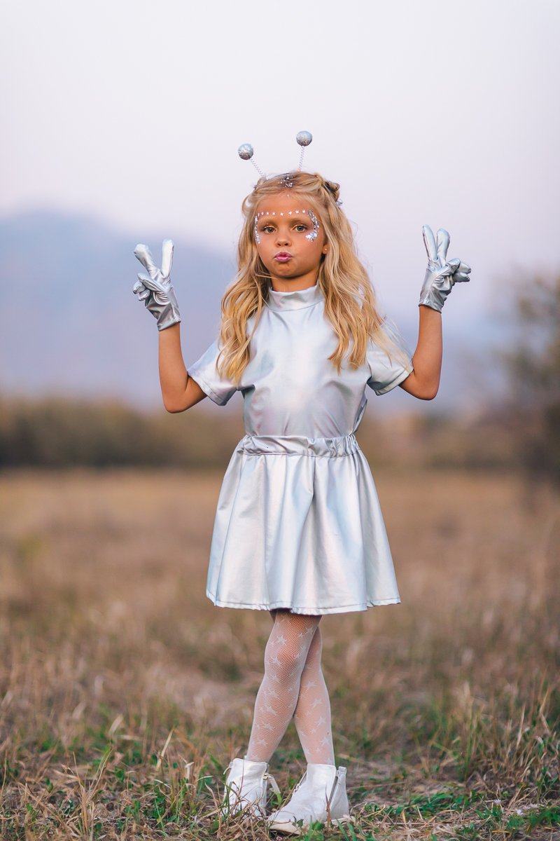 Alien Costume - 4 Piece Set