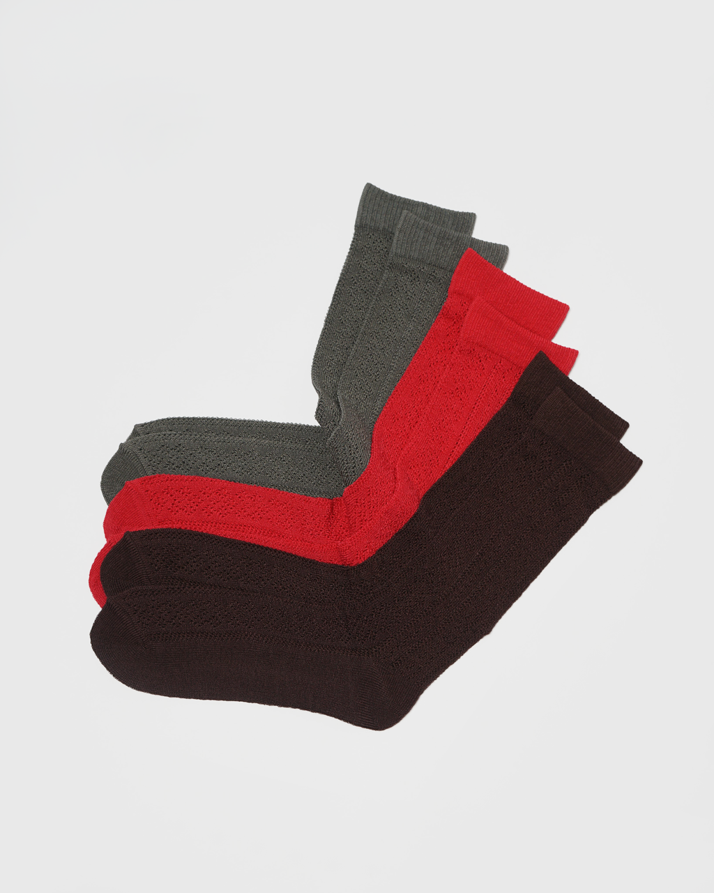 Lace Socks / Brown