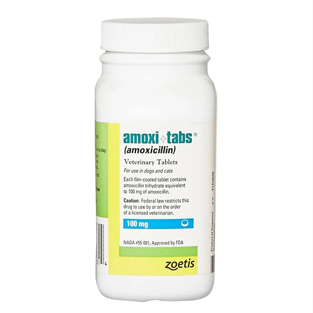 Amoxi-Tabs (Amoxicillin) Tablets for Dogs & Cats