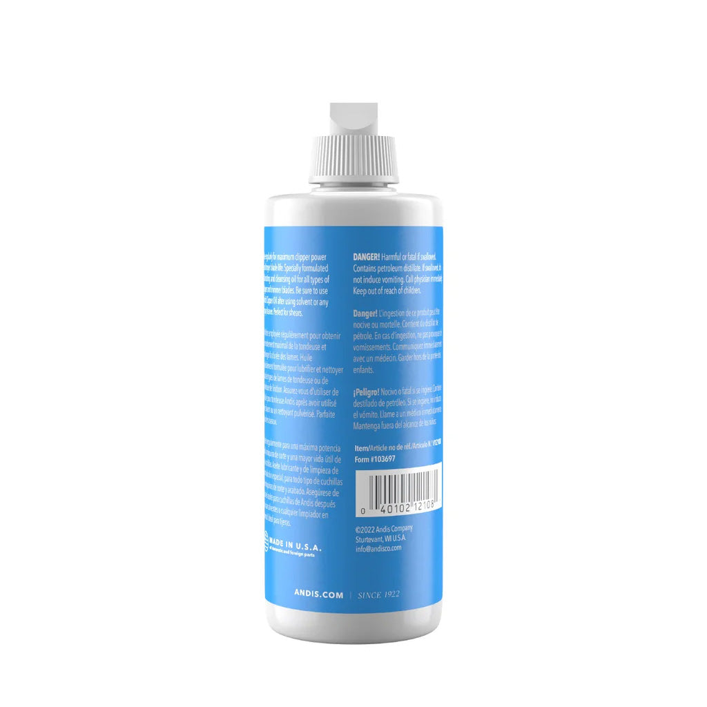 Andis Clipper Oil, 4-oz