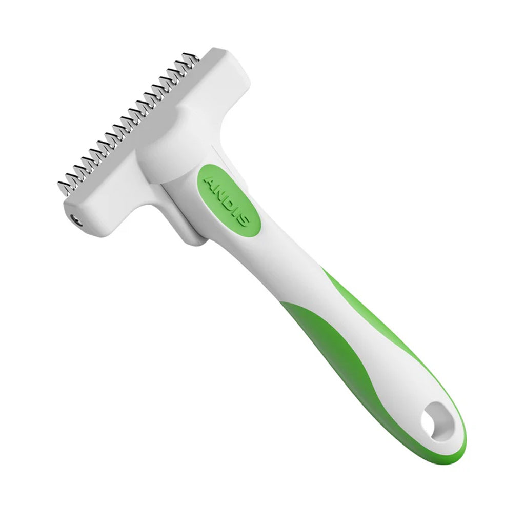Andis Deshedding Tool, Green/White