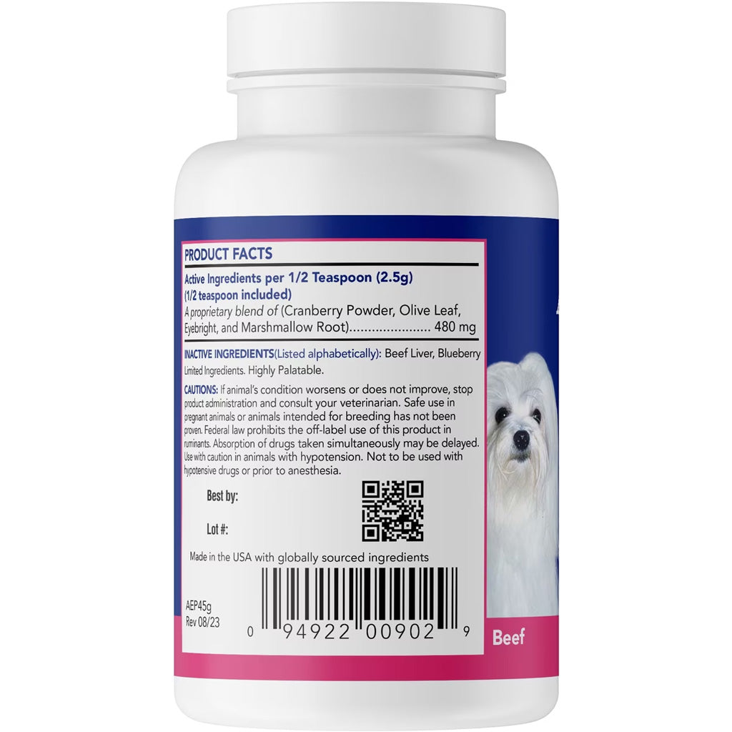 Angel's Eyes Natural Plus Powder Supplement for Dogs